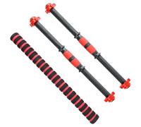 DIYEAH Barra de Pesas de Acero de 40 Cm con Conector Portátil para Mancuernas, Accesorio de Equipo de Levantamiento de Pesas para Entrenamiento Fitness en Casa, Barra de Conexión