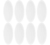 DIYEAH Base Acrílica Transparente para Bolso DIY Base Moldeadora Cuadrada de 2 MM de Grosor y 18 CM 8 Piezas para Fondo de Cesta de Crochet y Manualidades