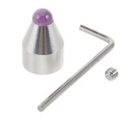 DIYEAH Base Ligera de Aleación de Aluminio para Diapasón de 8mm Accesorio de Cristal de Agua, Soporte Estable para Meditación y Accesorios de Yoga Versátiles