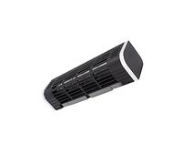 DIYEAH Base Refrigerante para Portátil con Ventilador USB Ajustable Soporte Metálico para Laptop Portátil y Escritorio Enfriador Multifuncional para Notebook y Tabletas Color Negro
