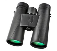 DIYEAH Binoculares Prácticos Visión Nocturna 10x42 para Acampar Observar y Conciertos Antideslizantes y Cómodos