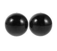 DIYEAH Bola para Joystick Negro de Plástico para Mini Arcade y Máquina de Garra, 2 Piezas Movimiento Preciso y Durabilidad Estable