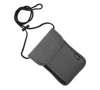 DIYEAH Bolsa de Almacenamiento Multifuncional Cuello Funda para Pasaporte RFID Bolsa de Seguridad para Hombre y Mujer para Viajes Internacionales Documentos Teléfono y Aeropuerto