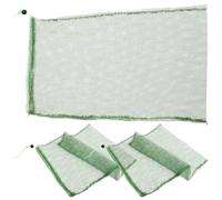 DIYEAH Bolsa de Recolección de Peces de Malla Cordón, 3 Unidades, 50x65 Cm, Material Recubierto, Ligera y Plegable para Pesca Deportiva y Almacenamiento de Pescado Color Color Aleatorio