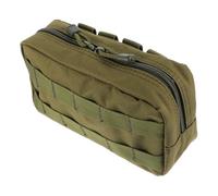 DIYEAH Bolsa Militar Molle Multifunción para Emergencias, Bolso Colgante Verde Militar Resistente al Desgaste, Mochila Portátil para Actividades al Aire Libre y Suministros Médicos
