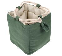 DIYEAH Bolsa Multifunción para Juegos de Té Pequeña y Ligera, Bolsa de Almacenamiento para Tazas y Teteras Cordón Resistente, Color Verde Claro, Adecuado para Viaje y Uso Doméstico