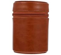 DIYEAH Bolsa para Lentes Anticolisión para Cámara DSLR, Unisex, Diseño Compacto, Resistente al Agua, Adecuado para Fotografía al Aire Libre, Color Marrón, Protección contra Golpes