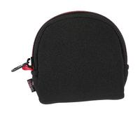 DIYEAH Bolsa para Lentes Cámara Portátil De Neopreno S, Diseño Cremallera, Protección contra Golpes y Agua, Adecuado para Fotografía Al Aire Libre y Fotógrafos Profesionales, Color Negro