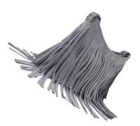 DIYEAH Bolso Bandolera para Mujer Flecos, Estilo Boho Retro | Poliéster Textura Tipo, Asa Ajustable, Interior Amplio para Llaves y Lápiz Labial