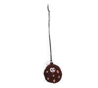 DIYEAH Bolso de Halter con Diseño de Galletas Bolso Bandolera Creativo para Guardar Auriculares Monedero para Artículos Pequeños para Uso Diario y Actividades al Aire