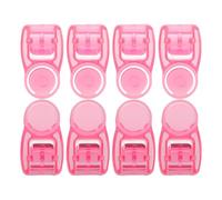DIYEAH Botones de Hebilla para Gafas de Natación 4 Piezas, Accesorio Reemplazable, Clip Rápido, Compatible Cinchas de Gafas, Suministros para Deportes Acuáticos, Color Rosa Fucsia