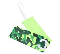 DIYEAH Brazalete de Fútbol Ajustable de Nylon Verde Camuflaje, Banda de Capitán Resistente al Desgaste para Líderes de Equipo en Fútbol y Deportes al Aire Libre