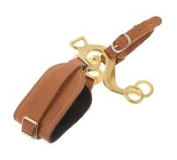 DIYEAH Brida sin Bocado Ajustable para Caballos Cabezada de PU Duradera Brida para Entrenamiento y Competición Ecuestre Equipo Cómodo para Paseos y Salto Accesorio Versátil para