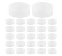 DIYEAH Bridas de Silicona Reutilizables de Color Claro para Cables Electrónicos, Diámetro 12 Mm X 4 Mm X 0,6 Mm, 500 Unidades, Correas Elásticas Ajustables para Gestión de Cables