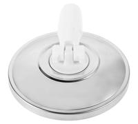 DIYEAH Cabezal de Trapeador Giratorio de Repuesto de Acero Inoxidable Reforzado, Base Redonda para Mopas Estándar, Accesorio para Limpieza de Pisos, Madera y Automóviles, Compatible