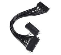 DIYEAH Cable De Alimentación para Placa Base ATX Color Negro Cable De Extensión De Arranque Fuente De Alimentación Dual De Vdcv