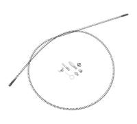 DIYEAH Cable de Barrena de Drenaje Flexible de 3 M con Cabeza de Gancho Multifuncional y Resorte Ajustable, Herramienta para Eliminar Obstrucciones en Cocina, Baño E Inodoro, Equipo