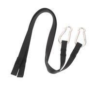 DIYEAH Cables de Extensión 2 Piezas Asas de Nylon Negro para Gimnasio Seguros para Ejercicios de Fuerza en Sistema de Poleas y Máquinas de Abdominales