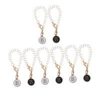 DIYEAH Cadenas Colgantes Para Tazas Con Letras Decorativas Accesorios Para Vasos De Agua Y Tumbler Diseño Elegante Y Funcional 2 Piezas X 4