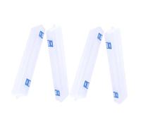 DIYEAH Caja De Almacenamiento Transparente para Pinceles 4 Piezas Organizador Portátil para Herramientas De Pintura Al Óleo y Acuarela