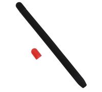 DIYEAH Caja de la Pluma Pencil Case Estuche lapices Antideslizante lápiz óptico para Manga de lápiz Aguja Funda de Silicona para Stylus Cubierta del lápiz óptico Gel de sílice Black