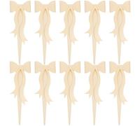 DIYEAH Caja para Envolver Ramos de Flores Diseño de Lazo Tamaño Compacto Color Leche Paquete de 10 Unidades para Manualidades y Embalaje Decorativo en San Valentín