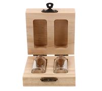 DIYEAH Caja para Preservar Cabello Fetal y Cordón Umbilical 2 Frascos y Estructura de Hebilla para Uso en Decoración Infantil Varios estilos