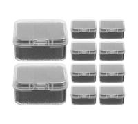 DIYEAH Caja protectora de almacenamiento para cartuchos AT3600L (10 unidades), soporte universal de PVC para agujas de tocadiscos, estuche para agujas de tocadiscos y contenedor de viaje para