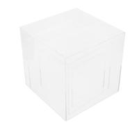 DIYEAH Cajas de Exhibición Acrílicas Transparentes 3 Tamaños Apilables, Cubos Acrílicos Duraderos, Soporte para Joyas y Figuras, Uso en Hogar y Decoración, Set de 3 Piezas