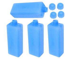 DIYEAH Cajas de Hielo Reutilizables Fáciles de Transportar Paquete de 4 de PE Ideales para Conservar Frutas y Verduras en Buen Estado para Aire Acondicionado y Ventiladores