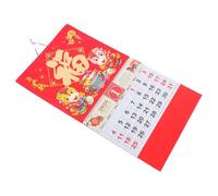 DIYEAH Calendario Lunar Año del Caballo Pared Tradicional con Diseño Feng Shui para Oficina y Hogar Decoración Festival