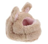 DIYEAH Cama para Hámster y Conejillos de Indias Pequeña y Suave Nido Acogedor para Animales Pequeños Cama de Algodón Cálida y Cómoda Escondite para Privacidad de Cobayas y Chinchillas