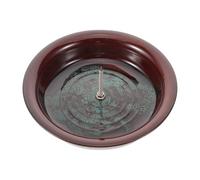 DIYEAH Cenicero de Cerámica para Varillas de Moxa Base Fija de 11,5cm, Resistente al Calor y Fácil de Mantener, Adecuado para Moxibustión en Uso Personal