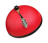 DIYEAH Cenicero Decorativo con Tapa Diseño Sombrero Oficial Creativa para Oficina y Hogar Elegante Ornamento Estable