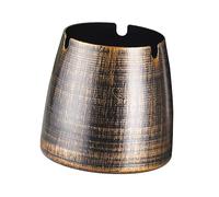 DIYEAH Cenicero Retro Decorativo de Mesa Resistente al Desgaste para Cigarrillos Diseño Clásico de Antiguo para Cafeterías Bares y Hogares