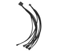 DIYEAH Centro De Fans Cable Convertidor para Ventilador De Refrigeración Cable Adaptador para Ventilador De Computadora Alargador para Uso Ordenador