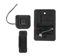 DIYEAH Cerradura de Cajón con Huella Dactilar y Tirador, Material Abs y Aleación de Zinc, Protección de Privacidad sin Llave para Muebles de Oficina y Hogar