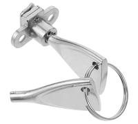 DIYEAH Cerradura de Gabinete con Llave y Contraseña Resistente Aleación de Zinc Seguridad para Buzones Comunicación y Puertas de Oficina Compatible con Armarios y Redes