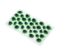 DIYEAH Césped Estático Miniatura para Bricolaje Diseño Detallado en Plástico Verde, Adecuado para Maquetas y Exhibiciones Educativas