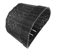 DIYEAH Cesta de Bicicleta Delantera Estructura Ligera y Diseño Desmontable, Fabricada en Material Sintético Resistente para Transportar Compras y Alimentos Frescos