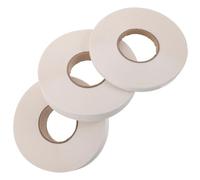 DIYEAH Cinta Adhesiva Fusible Termoadhesiva de Doble Cara para Costura Entretela Ligera para Telas 3 Rollos 1Cm 2Cm 3Cm de Ancho X 50m Adhesivo Permanente para Manualidades y