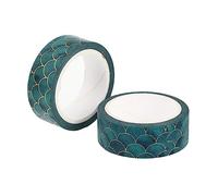 DIYEAH Cintas Washi de de Pescado para Manualidades 2 Piezas Decorativas Cinta Adhesiva para Álbumes de y Notas