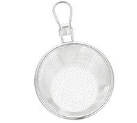 DIYEAH Colador de Alimentos Cesta Coladora Resistente y Práctica de Acero Inoxidable Reutilizable Diseño Cómodo para Colgar, Adecuado para Cocina en Casa y Restaurante
