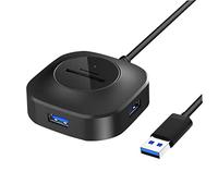 DIYEAH Concentrador USB Lector De Tarjetas De Memoria Adaptador De Múltiples Puertos para Computadora Portátil para Usar El Hogar Oficina