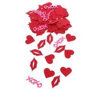 DIYEAH Confeti De Amor De Papel Biodegradable Para San Valentín y Bodas Confeti Decorativo Para Fiestas y Decoración De Mesas Corazones Para Adornos Del Hogar