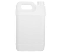 DIYEAH Contenedor Resistente y Duradero para Almacenamiento de Líquidos de Plástico Hdpe de 5 Litros Tapa Hermética en Uso Industrial y Exterior