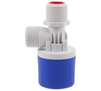 DIYEAH Controlador de Nivel de Agua Totalmente Automático Válvula de Flotador Automática de Nylon Azul Entrada Superior de 1 Pulgada Rango 0,2-10 Mpa para Tanque de Agua Hogares E