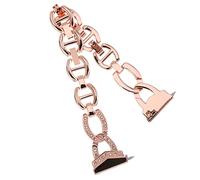 DIYEAH Correa banda reemplazo mirar pulsera de mujer pulseras para hombres Pulsera de metal muñequera de liberación rápida Acero inoxidable Golden