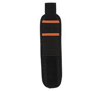 DIYEAH correa de muñeca flexible hebilla artilugio imán plomero pulsera de electricista portaherramientas magnético suministros electricistas Paño Oxford 1680d Black