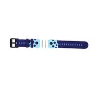 DIYEAH Correa de Reloj de Silicona para Niños Diseño Ajustable y Método de Instalación Simple, Pulsera de Repuesto para Reloj Infantil Azul